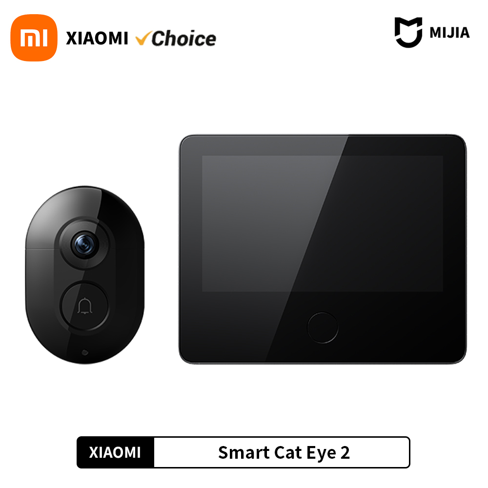 Smart Home Video Doorbell Enhanced Security With Smart Doorbell - Xiaomi スマートキャットアイ 2 WiFi ワイヤレスカメラビデオのぞき穴ドアベル 3MP