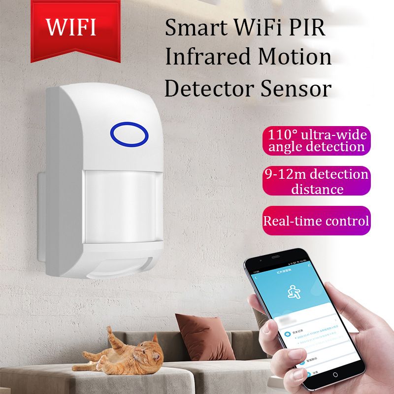 Smart Home Ecosystems - スマート Tuya PIR モーションセンサー WIFI 赤外線検出器人体センサーアラーム