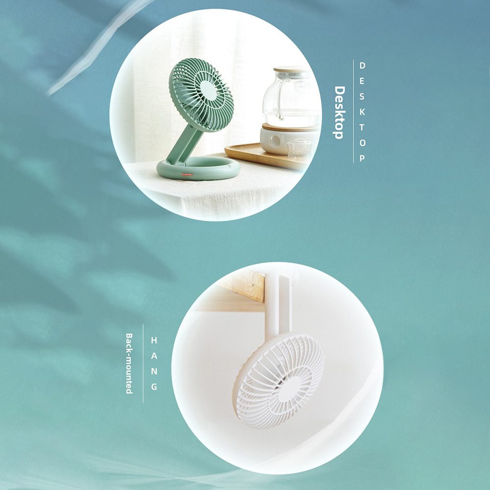 折りたたみミニ卓上ファン USB 充電式ポータブル小型扇風機 - Smart Home Pc のレビューと価格
