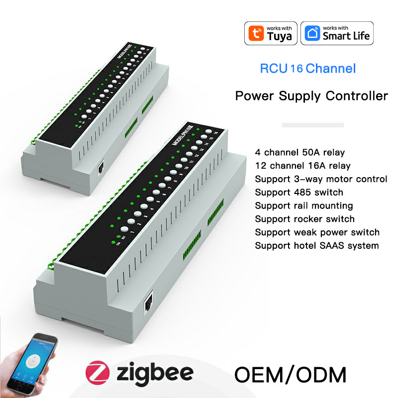 RSH Tuya ZigBee 16チャンネル 16A 50 - Tuya Smart Switch のレビューと価格