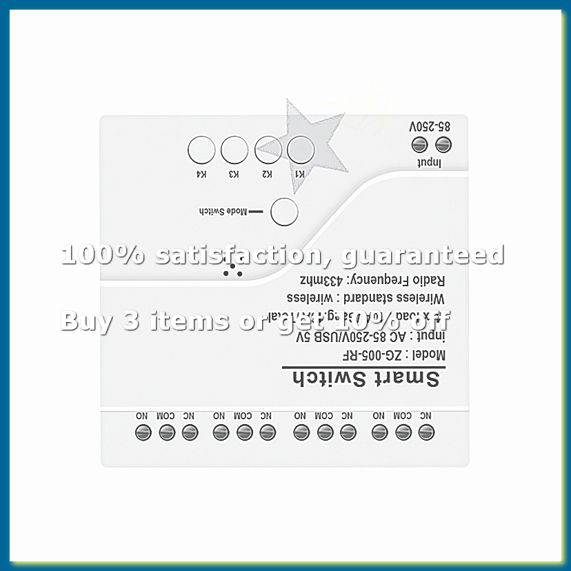 4CH Zigbee スマートライトスイッチモジュール AC - Tuya Smart Switch のレビューと価格