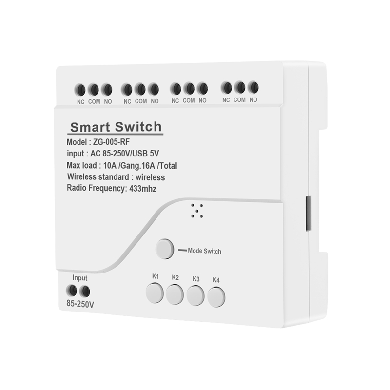 4CH Zigbee スマートライトスイッチモジュール AC - Tuya Smart Switch のレビューと価格