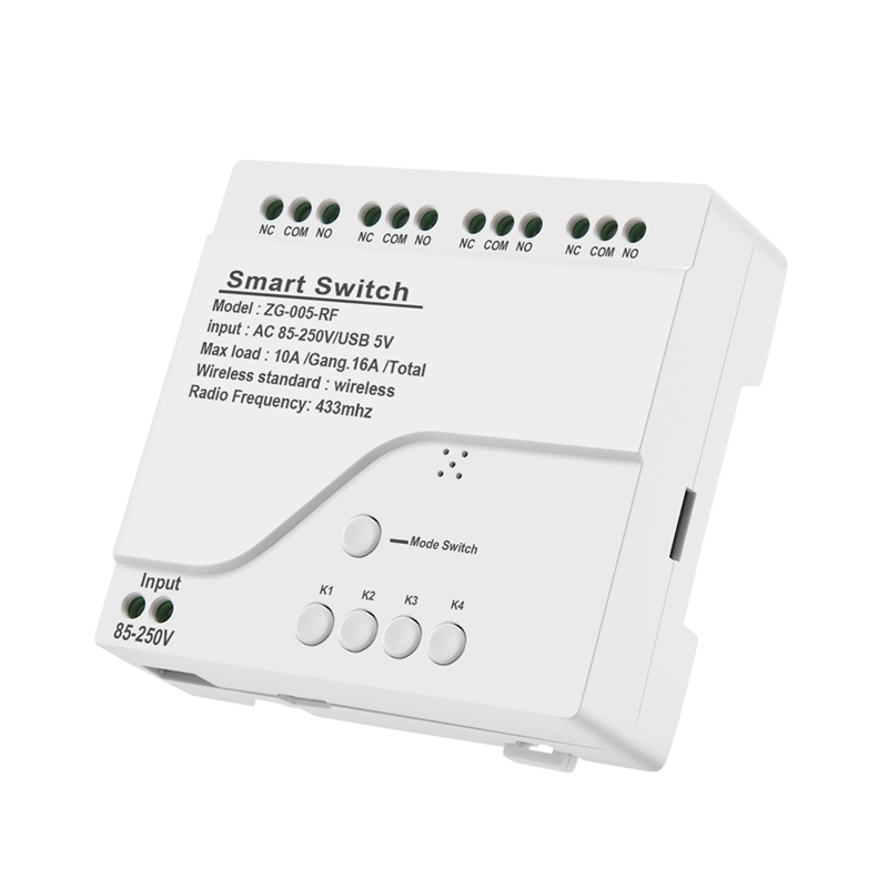 4CH Zigbee スマートライトスイッチモジュール AC - Tuya Smart Switch のレビューと価格