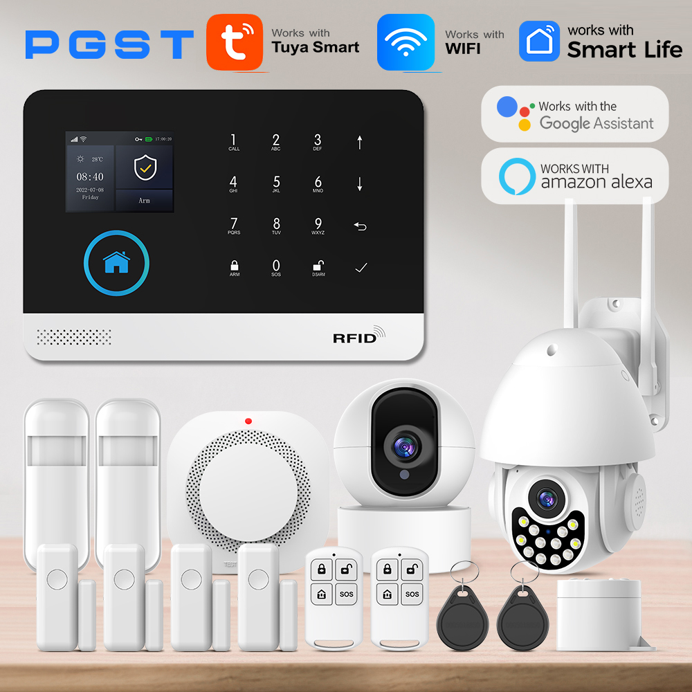 スマートホームアラームシステムはTuya 2.4G WiFi - Smart Home Keyboard のレビューと価格