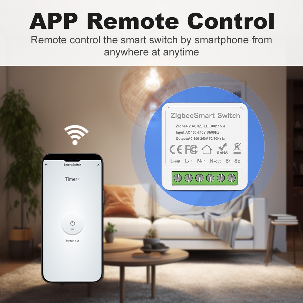 Manhot ZigBee 3.0 スイッチモジュール 16 - Tuya Smart Switch のレビューと価格