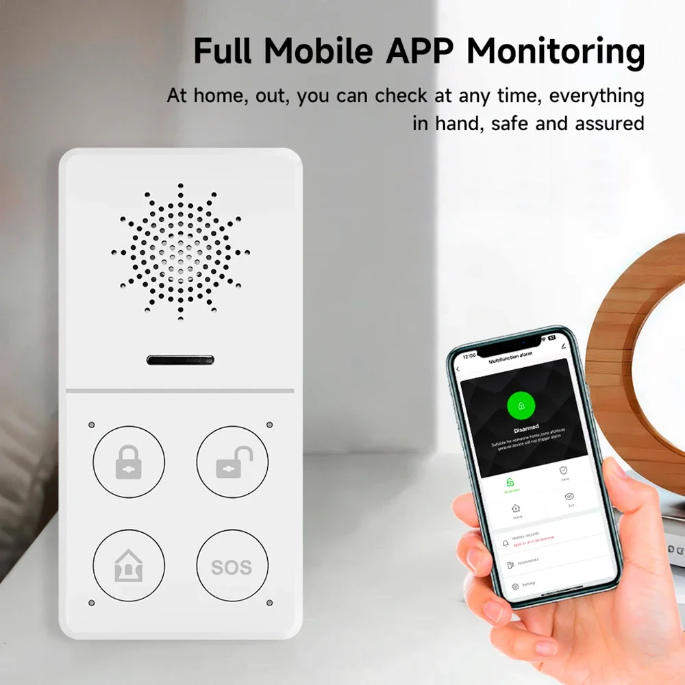 Tuya-ワイヤレスホームアラームシステム,防犯,スマートラ - Smart Home Ecosystems のレビューと価格