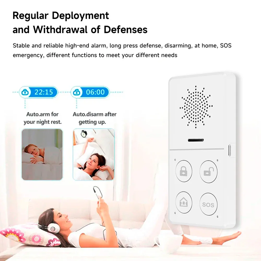 Tuya-ワイヤレスホームアラームシステム,防犯,スマートラ - Smart Home Ecosystems のレビューと価格