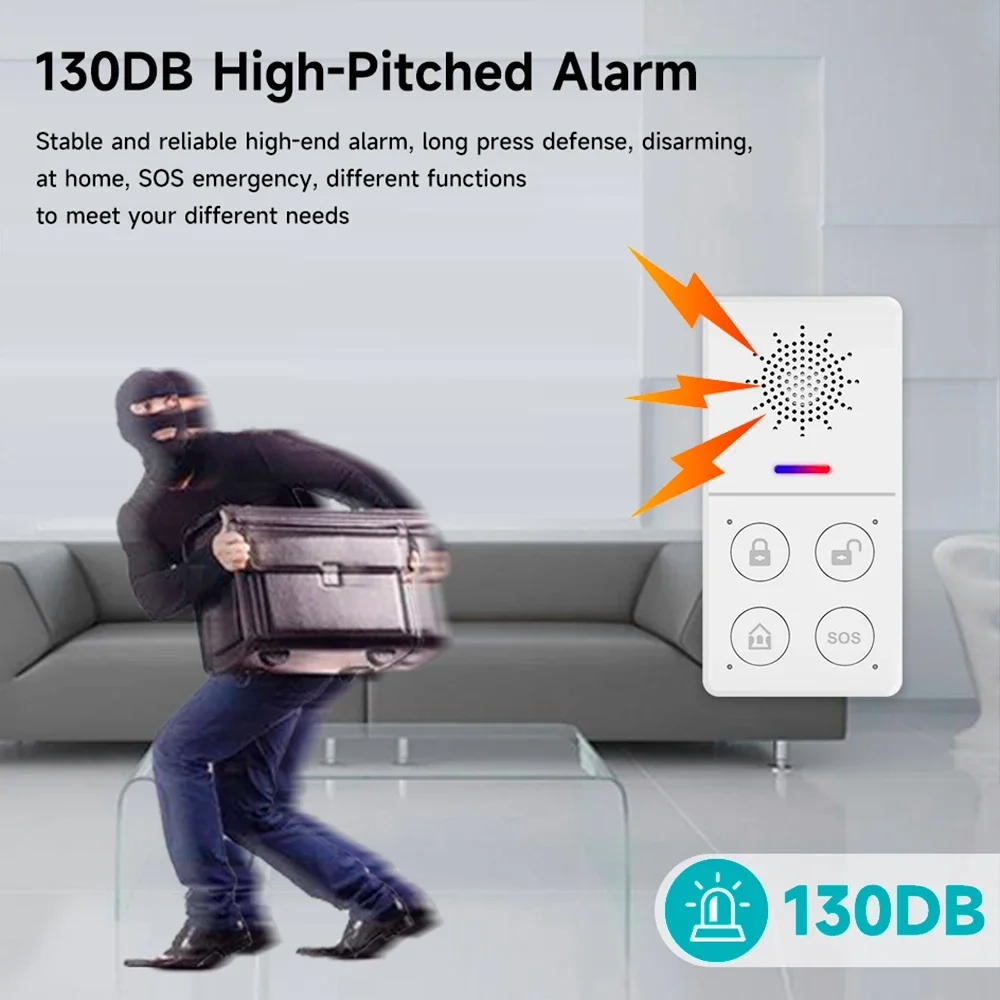 Tuya-ワイヤレスホームアラームシステム,防犯,スマートラ - Smart Home Ecosystems のレビューと価格