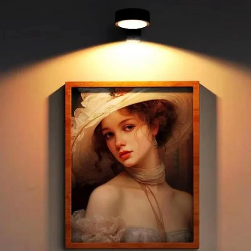 リモコン付き磁気絵画ライト - 壁ポスター装飾用のタイマー付 - Smart Home Poster のレビューと価格