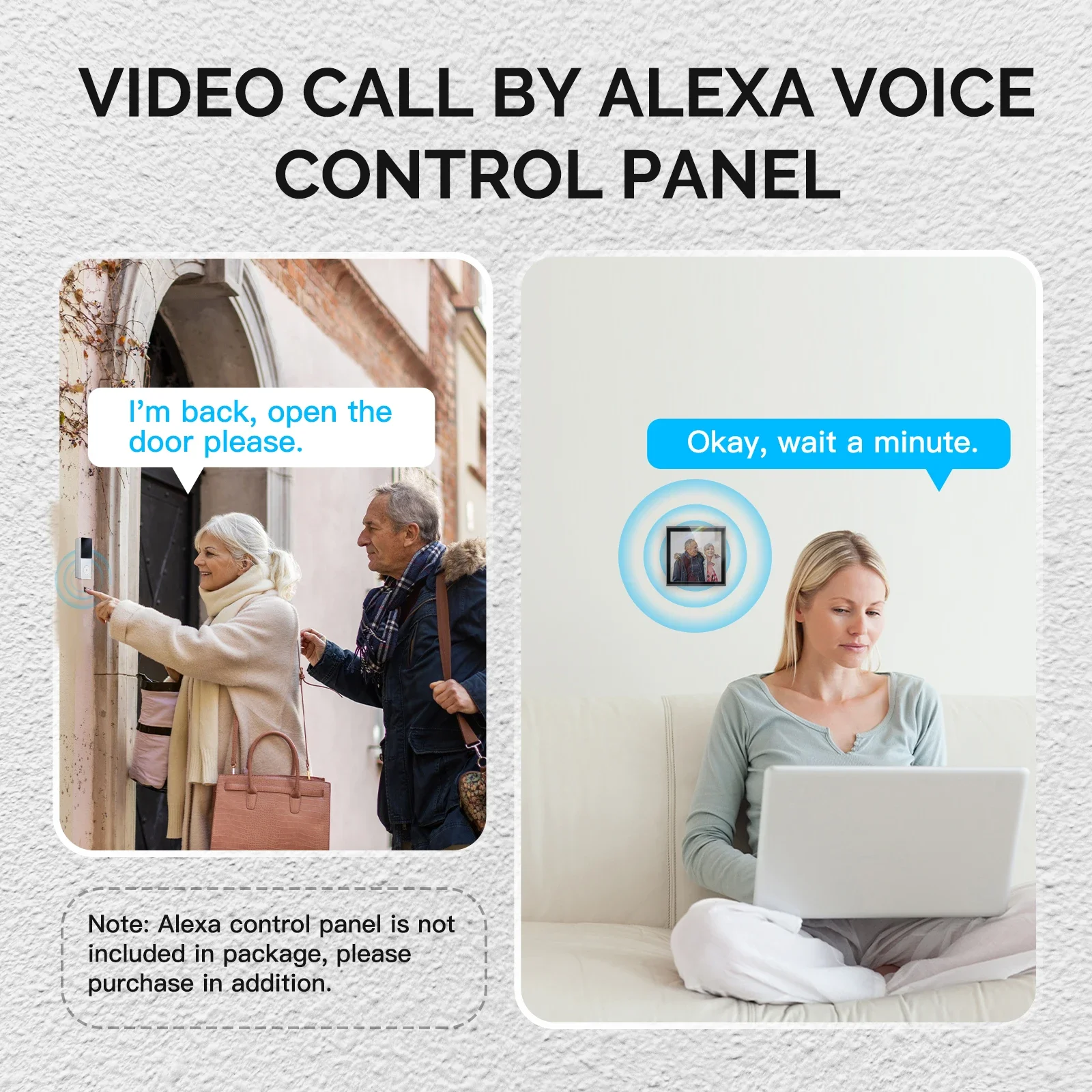 MOES Tuya スマートWiFiビデオドアベルカメラ、双 - Smart Home Video Doorbell Enhanced Security With Smart Doorbell のレビューと価格