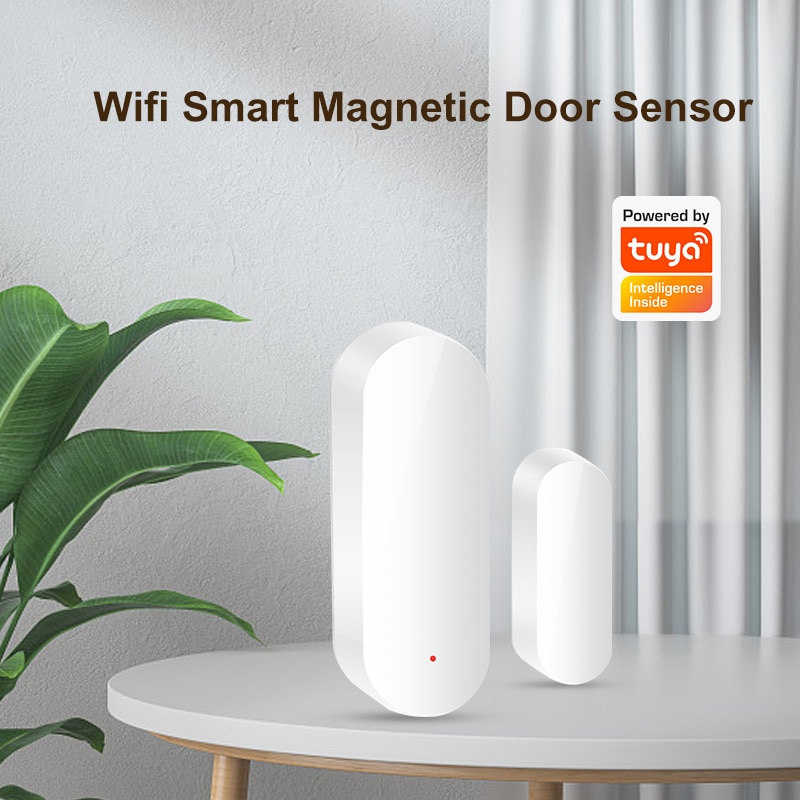 Tuya-スマートwifiドアセンサー,開閉検出器,制御通知 - Wireless Door Sensor のレビューと価格