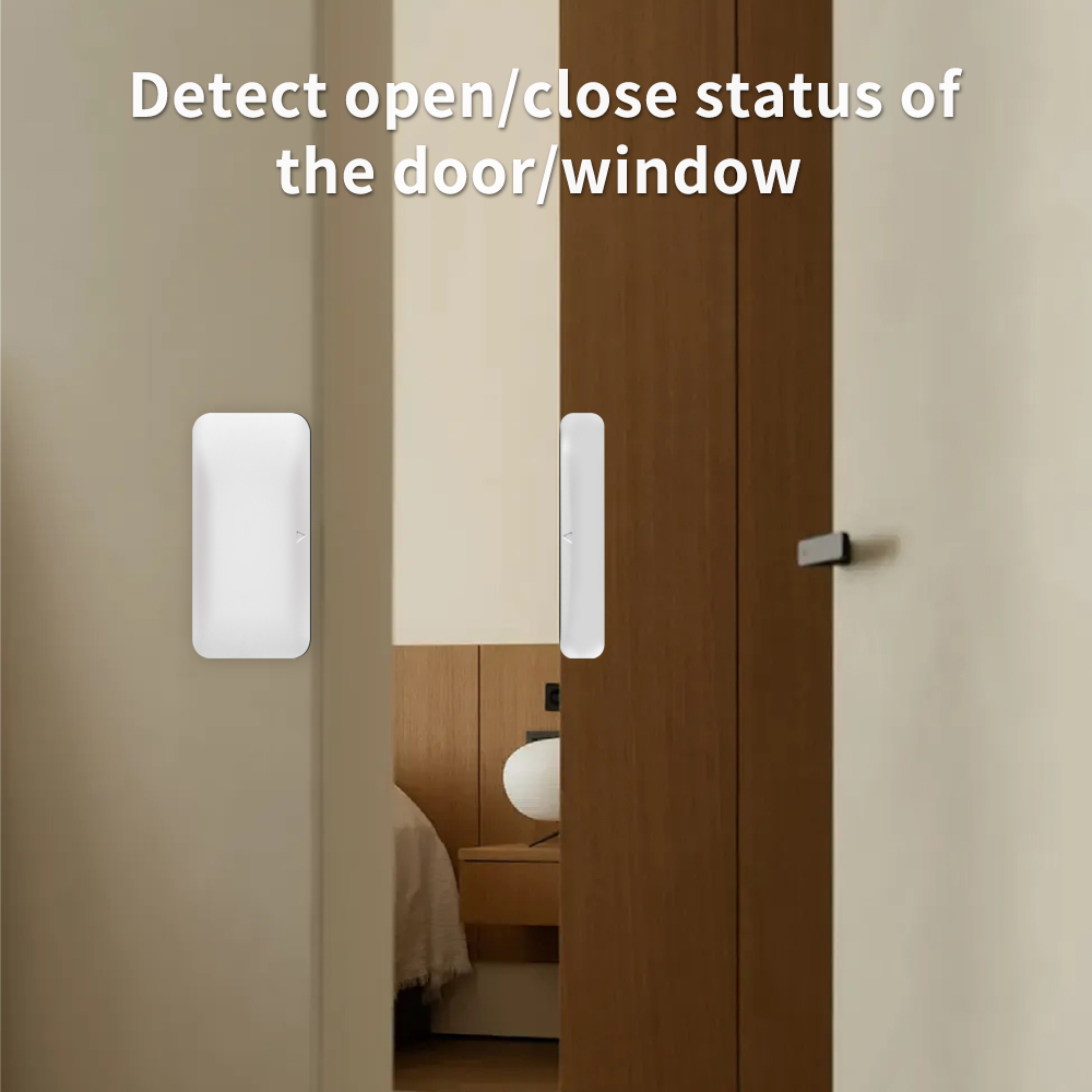Tuya Zigbee ワイヤレスドア窓センサーミニスマート - Smart Home Ecosystems のレビューと価格