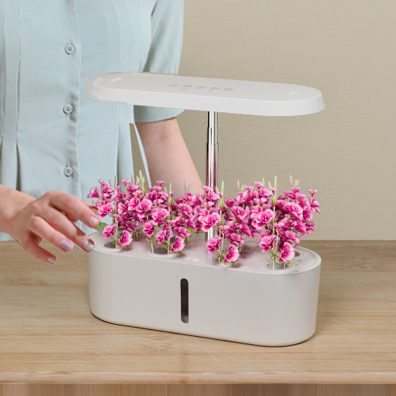 家庭用スマート水耕栽培器 土を使わない水耕栽培花栽培システム - Smart Home のレビューと価格