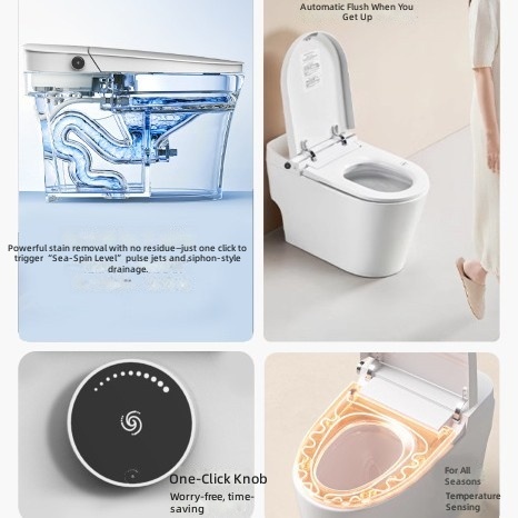 加熱式スマート便座、自動洗浄、停電時洗浄機能、家庭・ホテル・ - Smart Home のレビューと価格
