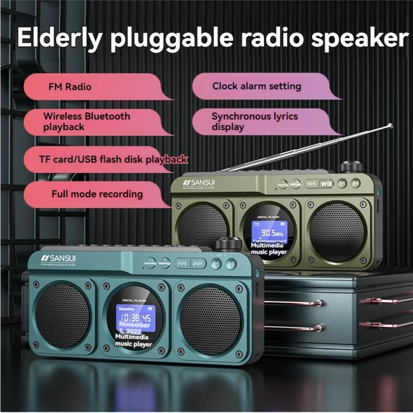 SANSUI F28 デュアルスピーカー ワイヤレス Blu - Smart Elderly Home のレビューと価格