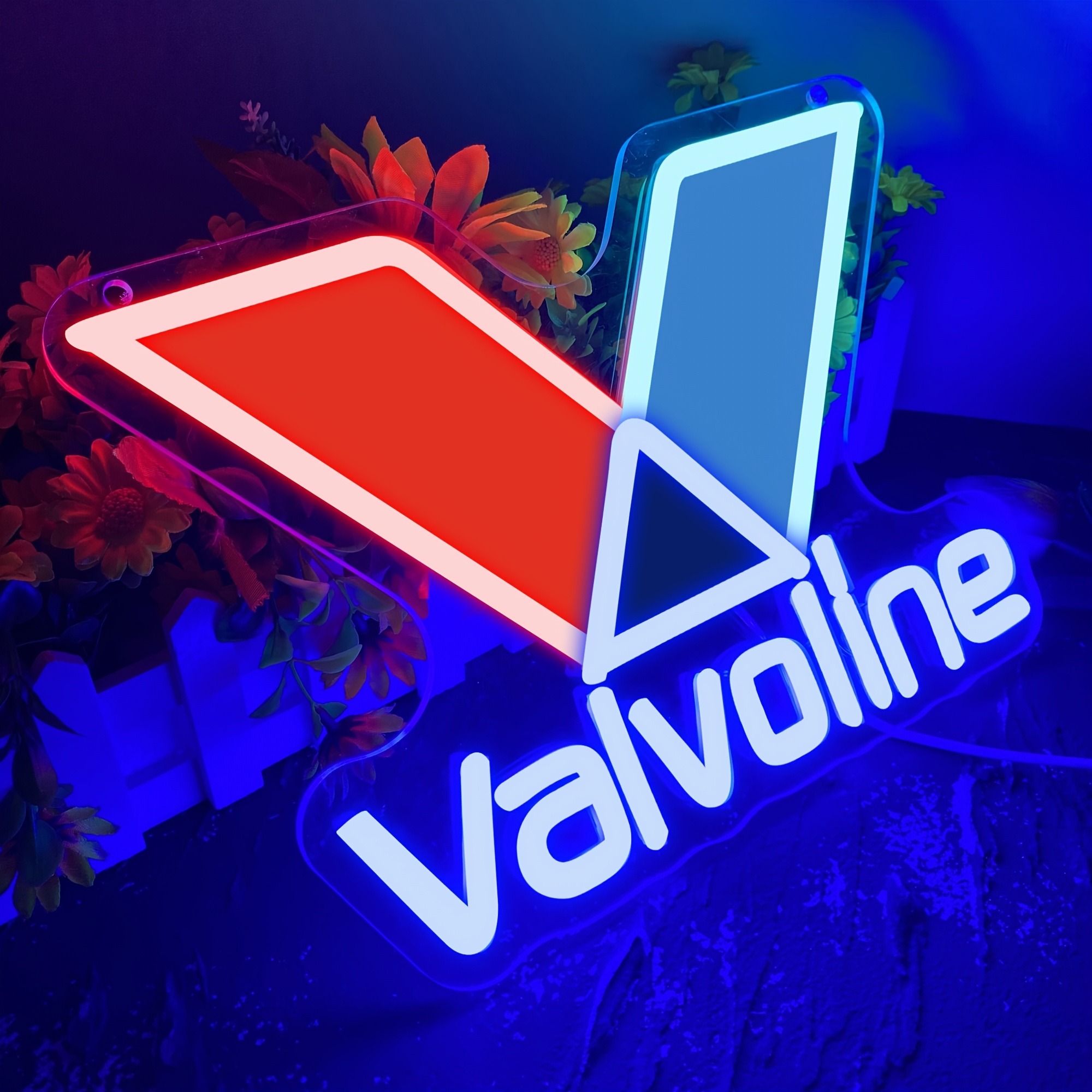 Valvoline エンジンオイル ネオンサイン ガソリンス - Smart Home Poster のレビューと価格
