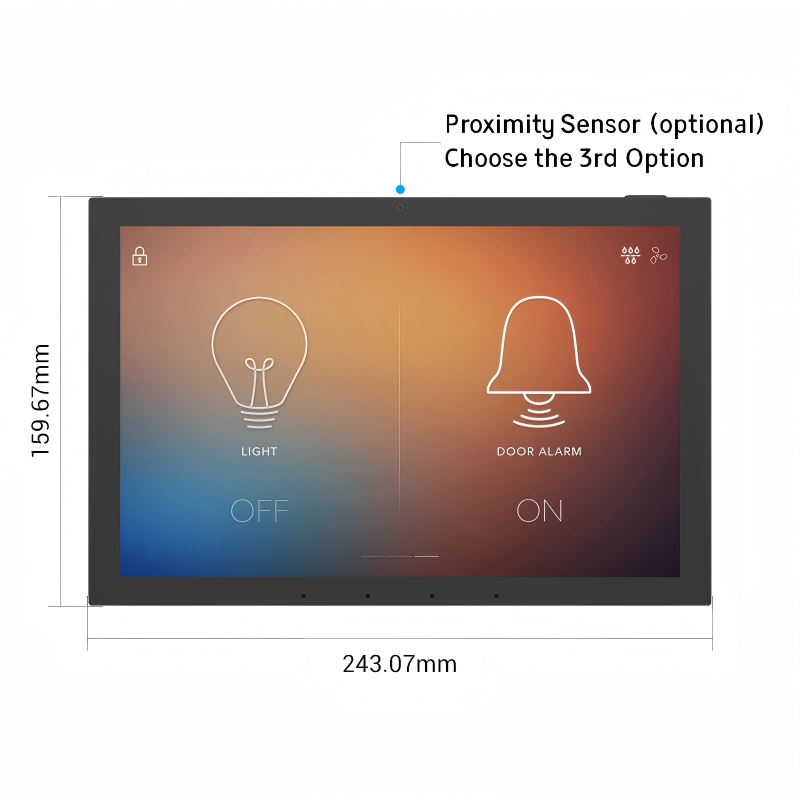高速10.1インチ近接センサー搭載スマートホームコントロール - Smart Home X10 のレビューと価格
