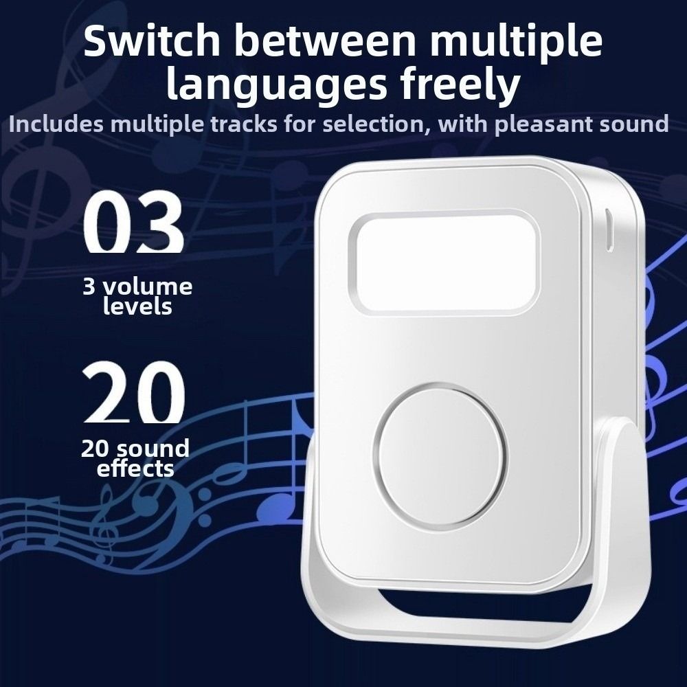 赤外線センサー インテリジェントウェルカムドアベル 録画機能 - Wireless Door Sensor のレビューと価格