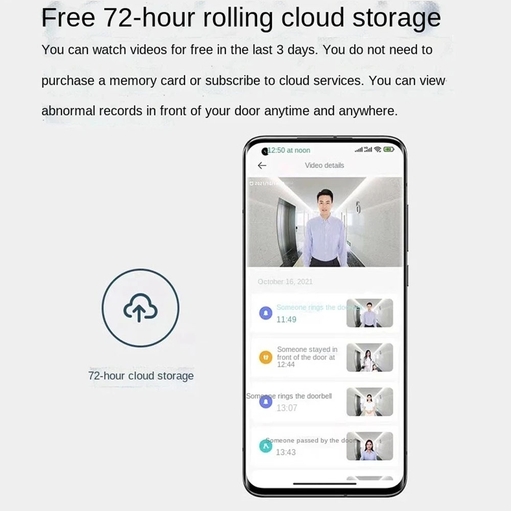 Xiaomiスマートドアベル3 cnバージョン2k ultr - Smart Home Video Doorphone Ezviz のレビューと価格