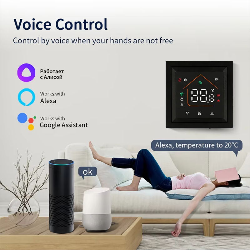 スマートWiFiサーモスタットはTuya Smart Lif - Smart Home Ecosystems のレビューと価格