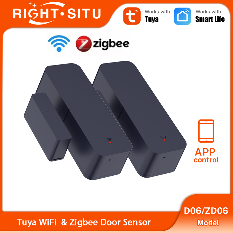 Tuya Zigbee 3.0 WiFi ドアセンサー ウィ - Wireless Door Sensor のレビューと価格