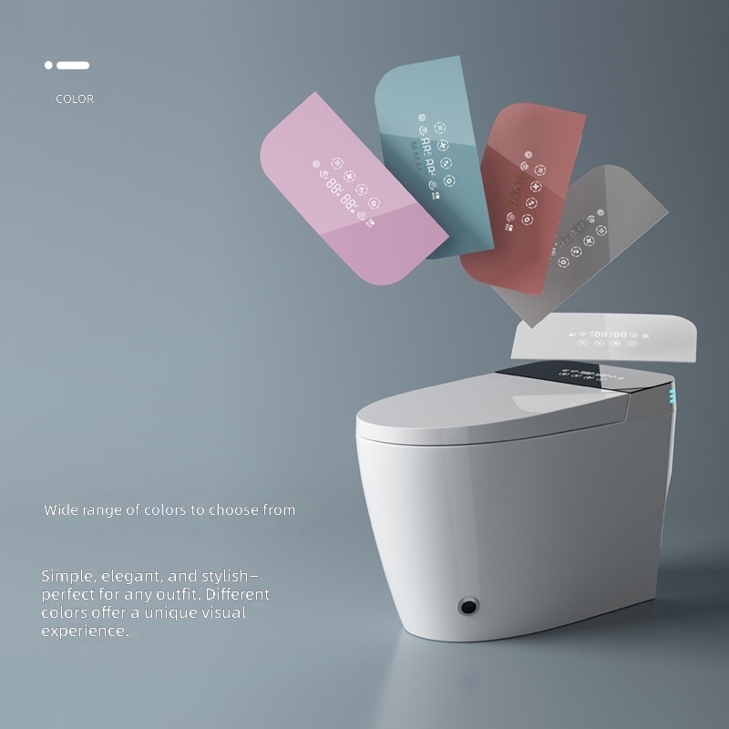 スマートトイレ、ピンク、オールインワン自動、水圧制限なし、サ - Smart Home のレビューと価格