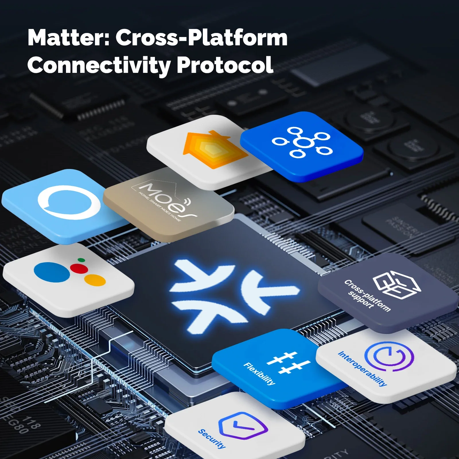 MOES Matter Tuya WiFi スマートライトボ - Tuya Smart Switch のレビューと価格