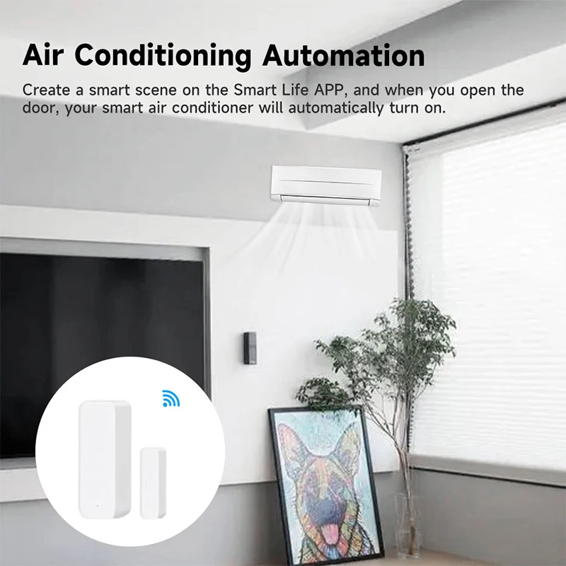Tuya WiFi スマートドアセンサードア開閉検出器スマー - Smart Home Ecosystems のレビューと価格